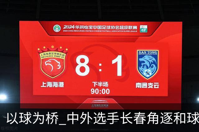以球为桥 中外选手长春角逐和球赛事