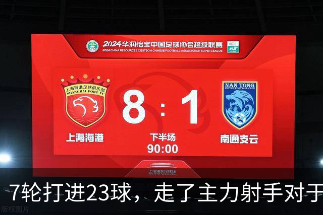7轮打进23球，走了主力射手对于布莱顿看起来没啥影响嘛